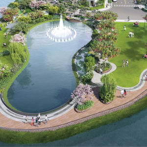 Hồ nước Gladia by the Waters Khang Điền